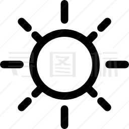 太阳图标