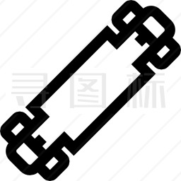 长滑板图标