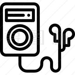 MP3播放器图标