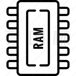 随机存取存储器图标