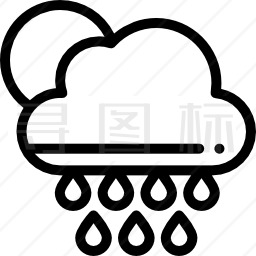 雨图标