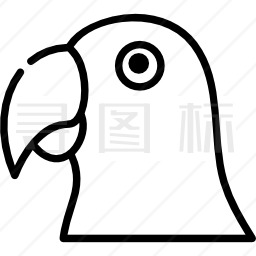 鹦鹉图标