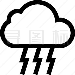 暴风雨图标