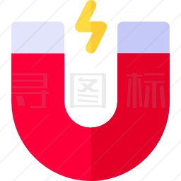 U形磁铁图标