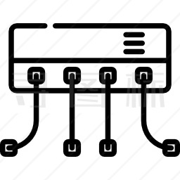 以太网接口图标