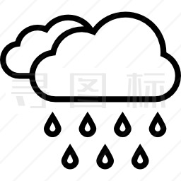 雨图标