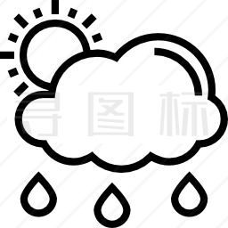 雨图标