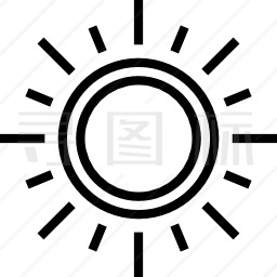 太阳图标