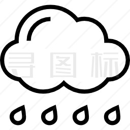 雨图标