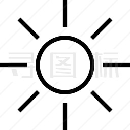 太阳图标