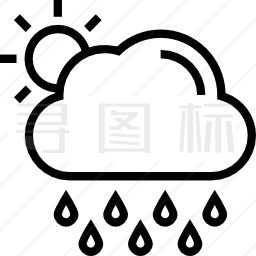 雨图标