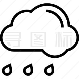 雨图标