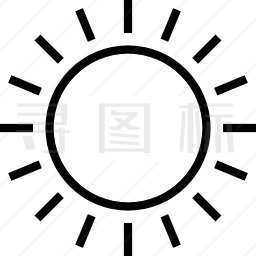 太阳图标