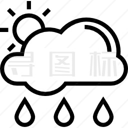 雨图标