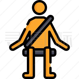 座椅安全带图标