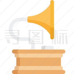 留声机图标