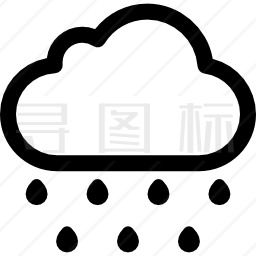 雨图标