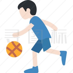 篮球运动员图标