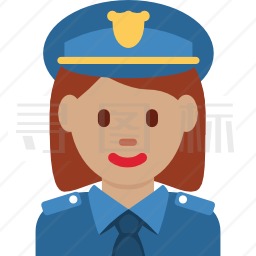 女警察图标