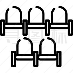 电影院座位图标