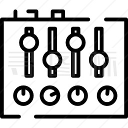 调音控制台图标