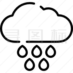 雨图标