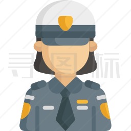 女警察图标