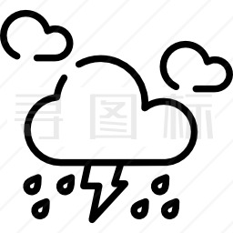 暴风雨图标