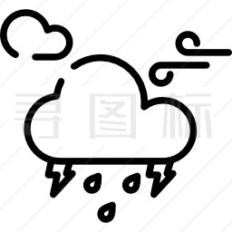 暴风雨图标