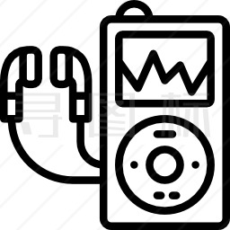 MP3播放器图标