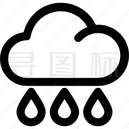 下雨图标