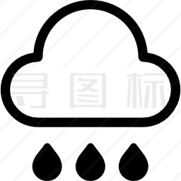 雨图标