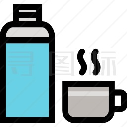 热水杯水杯水杯水杯水杯水杯水杯图标