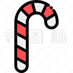 糖果手杖图标