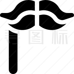 小胡子图标