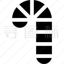 糖果手杖图标