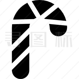 糖果手杖图标