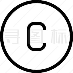 字母C图标