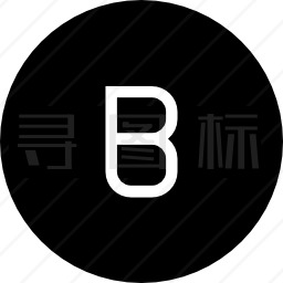 字母B图标