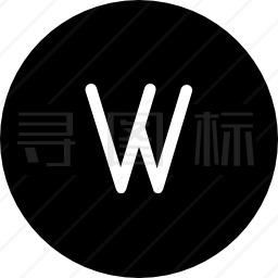 字母W图标