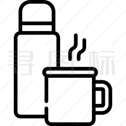 热水杯图标