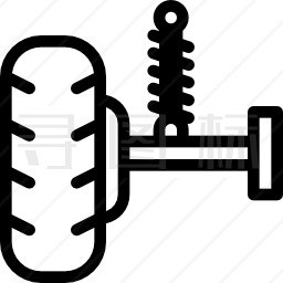 汽车悬挂图标