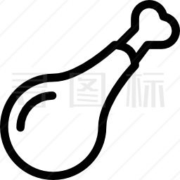 鸡腿图标