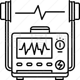 除颤器图标