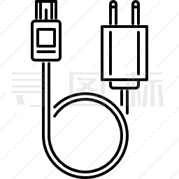 USB充电器图标