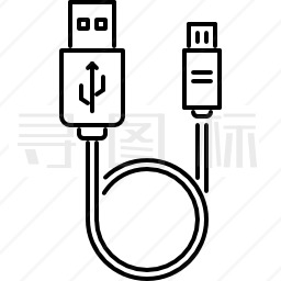 USB充电器图标