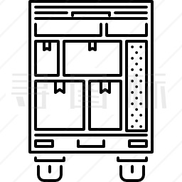 移动式卡车图标