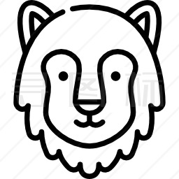 西伯利亚雪橇犬图标
