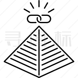 金字塔图标