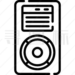 MP3播放器图标